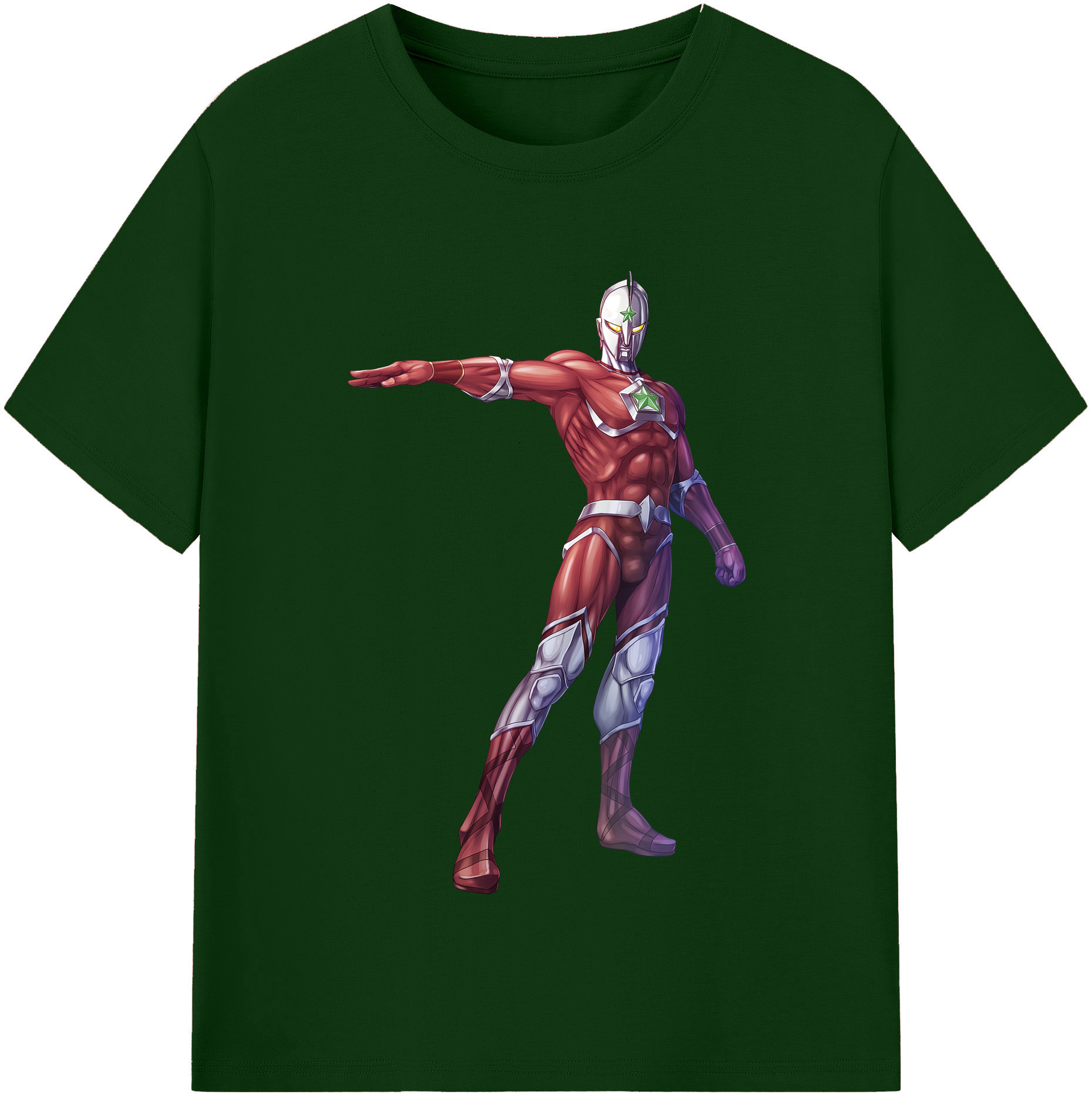 （画像用） ウルトラマン Ultraman 綿100％半袖Tシャツ（フロントプリント）